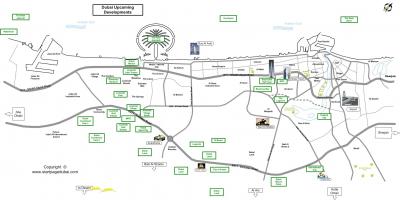 Investment park Dubai mapa ng lokasyon